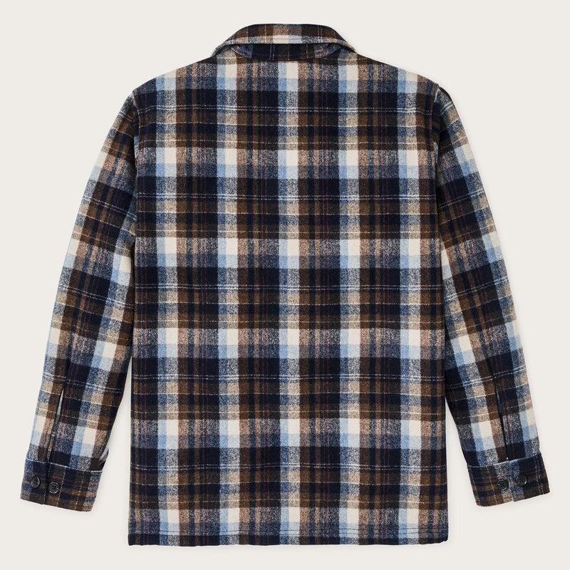 Wool jac-shirt von Filson | Brown / light blue m (Multicolor)