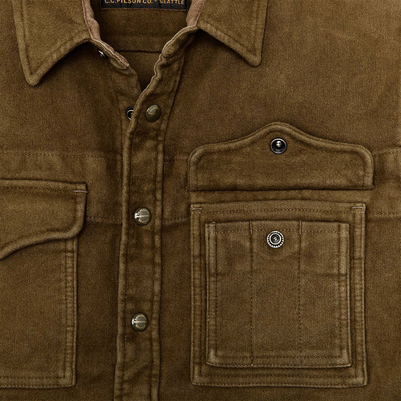 Beartooth jac-shirt von Filson | Marsh olive bla (Brown)