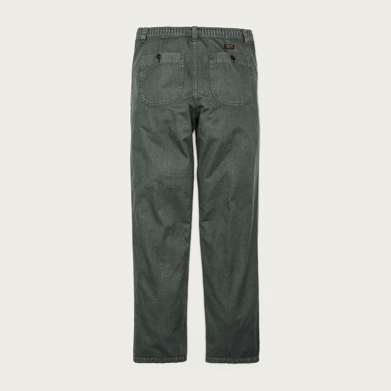 Oakville canvas pants by Filson | Gravel (Grey)