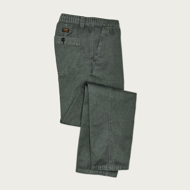 Oakville canvas pants by Filson | Gravel (Grey)