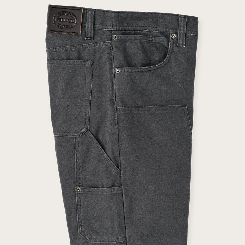 Pantalon doublé devant en dry tin cloth par Filson | Raven (Black)