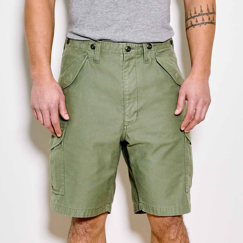 Field cargo shorts par Filson | Washed fatigue green (Green)