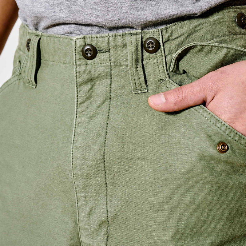 Field cargo shorts par Filson | Washed fatigue green (Green)
