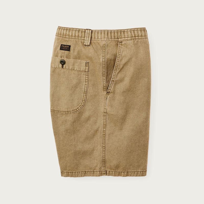 Oakville canvas shorts von Filson | Slate olive (Beige)