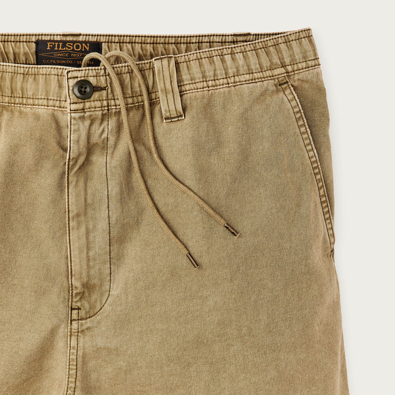 Oakville canvas shorts von Filson | Slate olive (Beige)