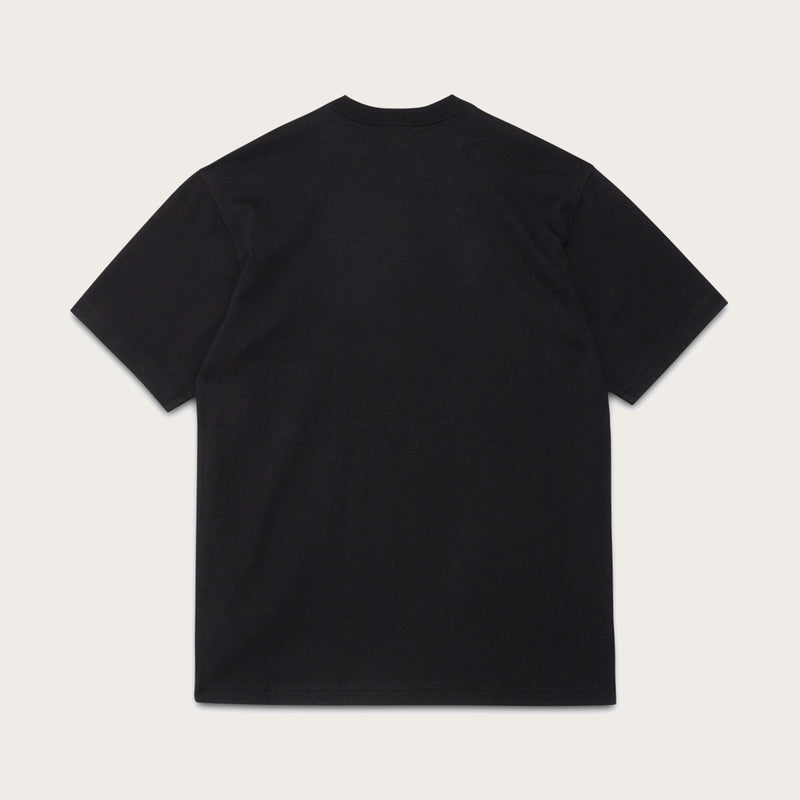 S/s seattle graphic t-shirt par Filson | Black (Black)
