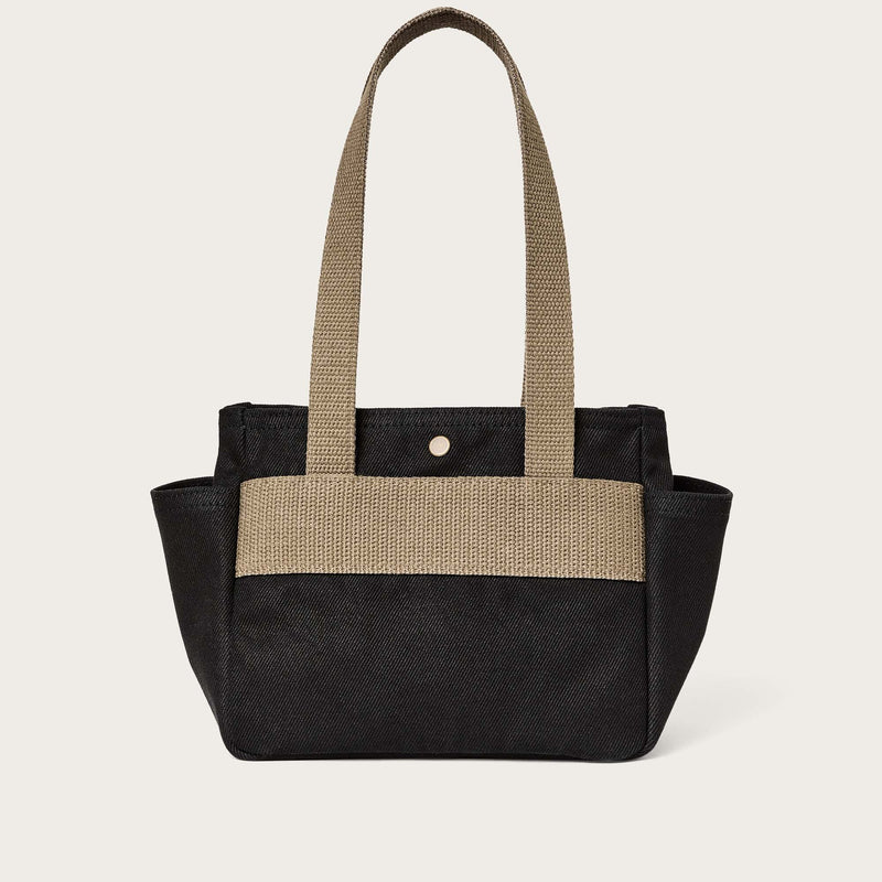 Rugged twill small open tote bag di Filson | Black (Black)