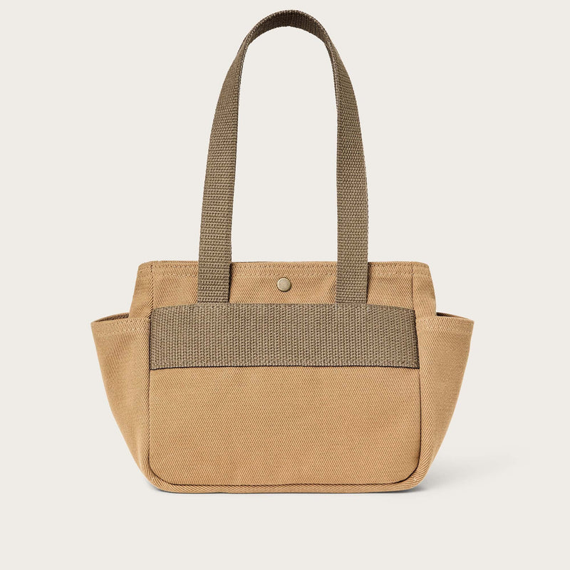 Rugged twill small open tote bag di Filson | Tan (Beige)
