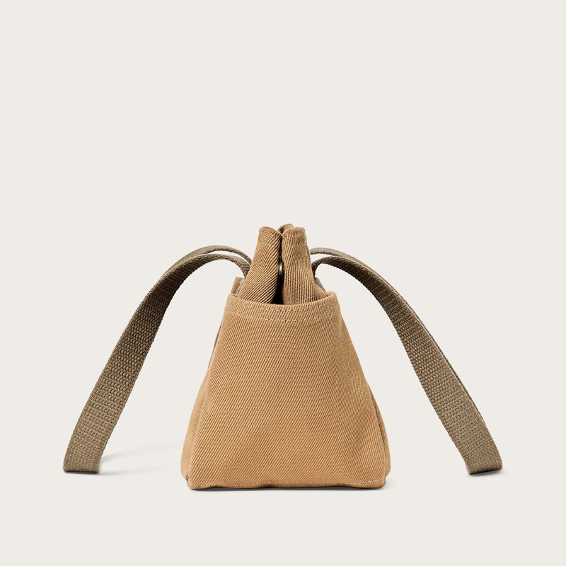 Rugged twill small open tote bag di Filson | Tan (Beige)