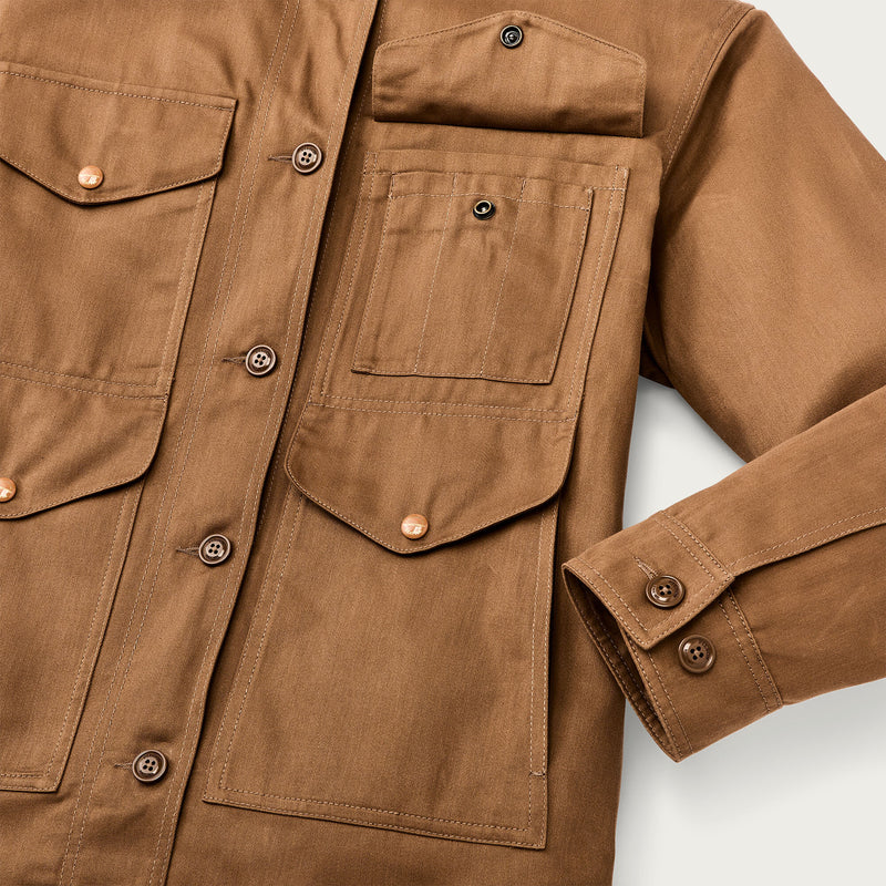 Women’s heritage cotton cruiser par Filson | Nicotine (Beige)