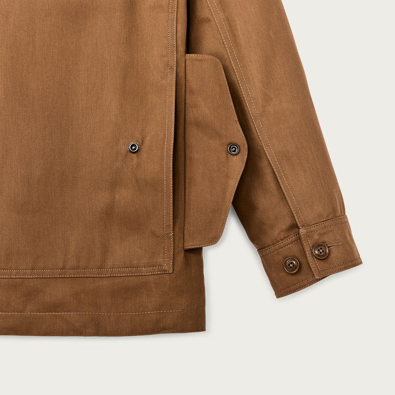 Women’s heritage cotton cruiser par Filson | Nicotine (Beige)