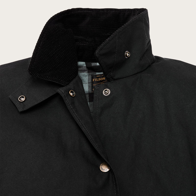 Harbor front waxed jacket für damen von Filson | Black (Black)