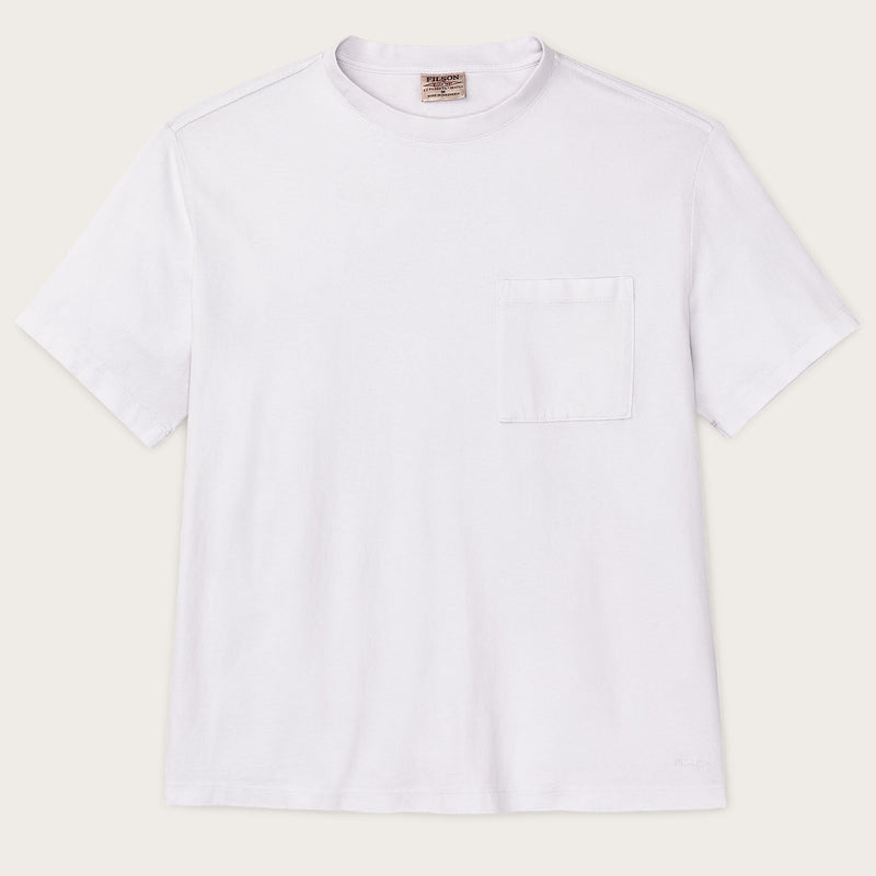 Short sleeve pocket tee für damen von Filson | White (White)