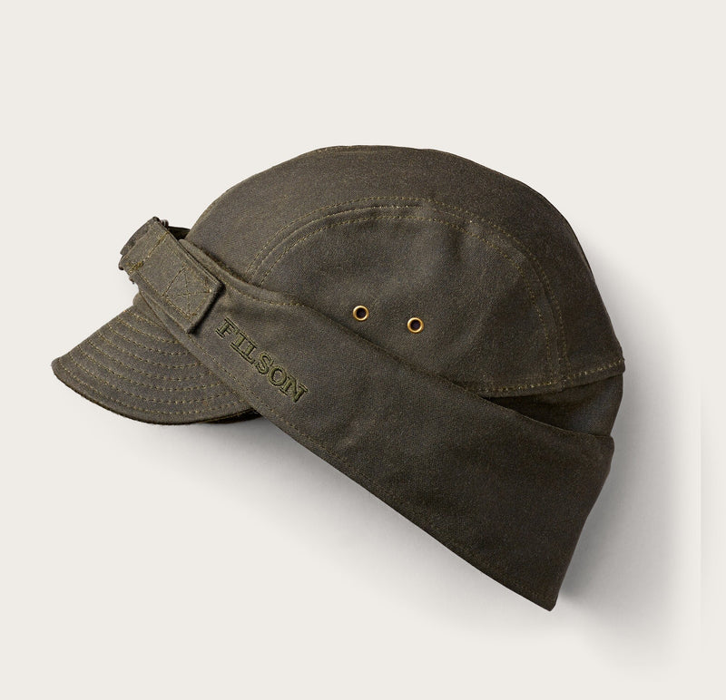 Tin cloth wildfowl hat von Filson | Otter green (Green)