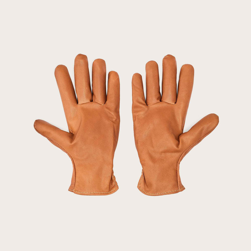 Original goatskin gloves von Filson | Saddle brown (Yellow)