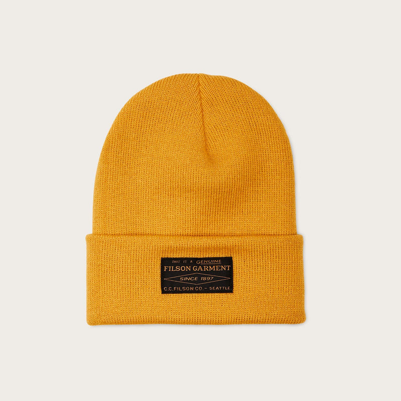 Ballard watch cap by Filson | Mustard yellow (Yellow)