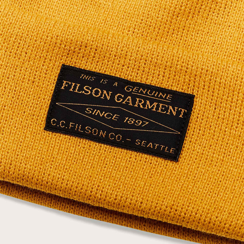 Ballard watch cap by Filson | Mustard yellow (Yellow)