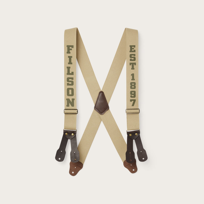 Filson logger suspenders par Filson | Sand (Beige)