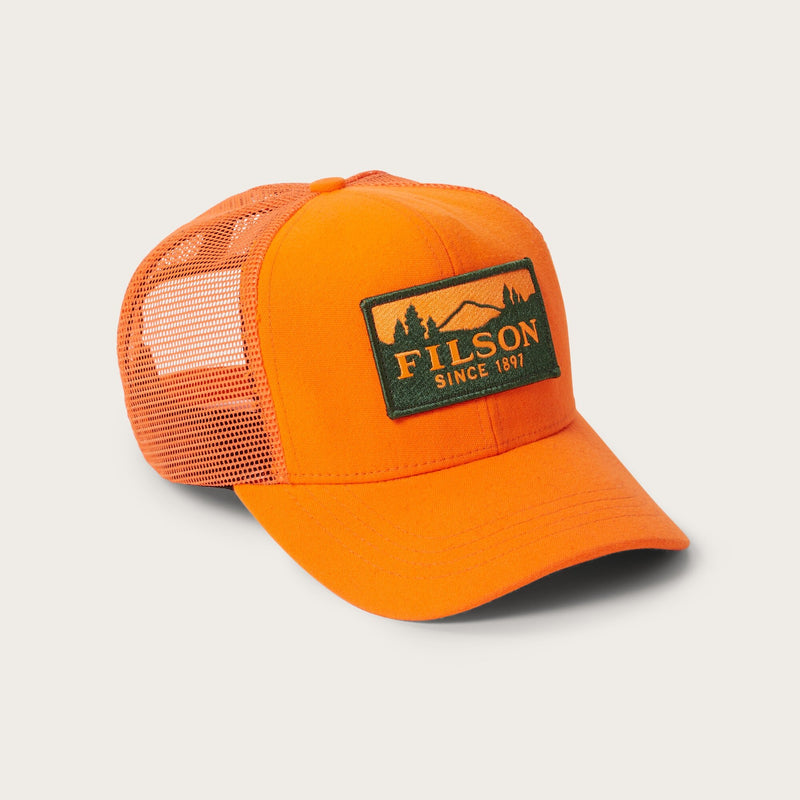 Logger mesh cap di Filson | Blaze orange (Orange)