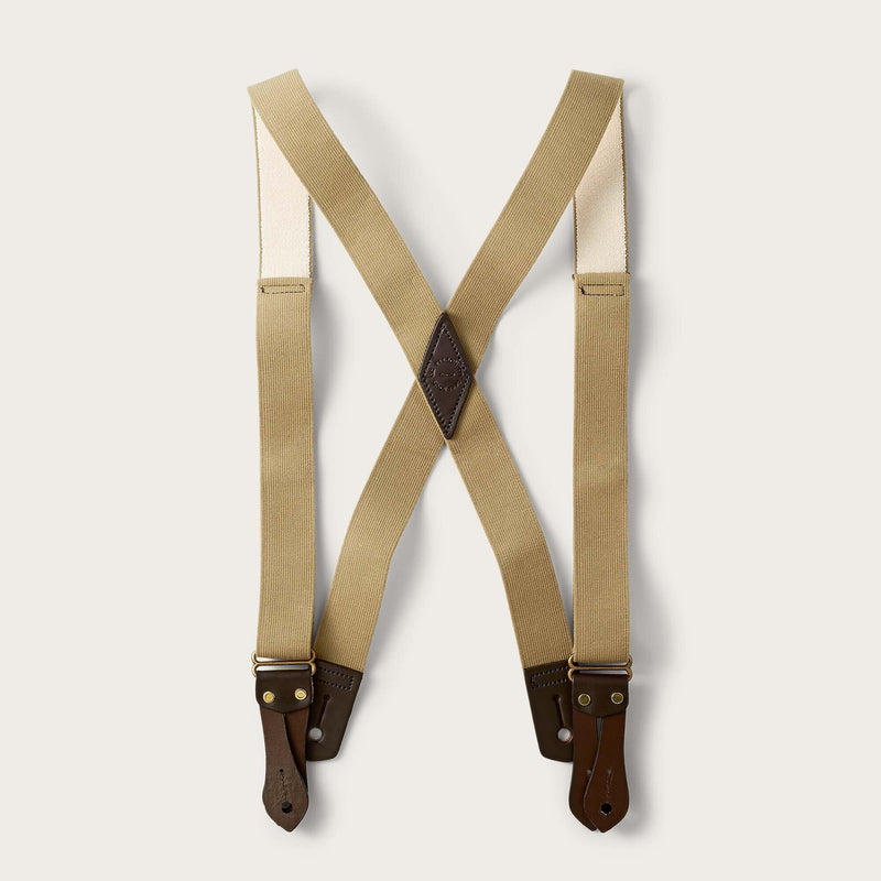 Tab suspenders par Filson | Tan (Beige)