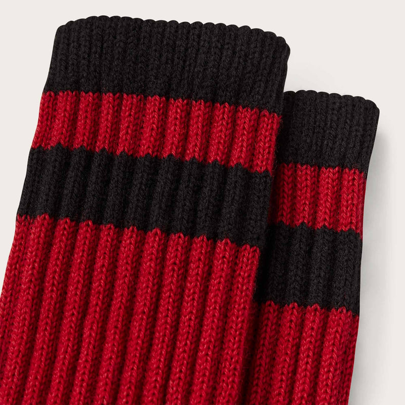 1970's logger thermal socks von Filson | Scarlet (Pink)