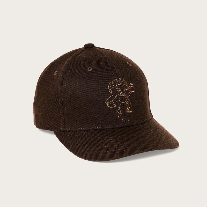 Heritage ball cap par Filson | Dark brown / look alive (Brown)