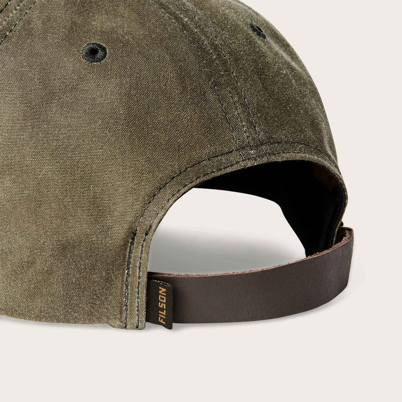 Oil tin low-profile logger cap by Filson | Otter green (Green)