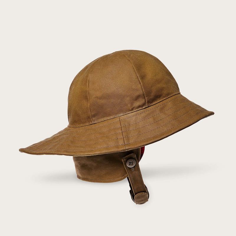 Tin cloth sou'wester hat von Filson | Dark tan (Beige)