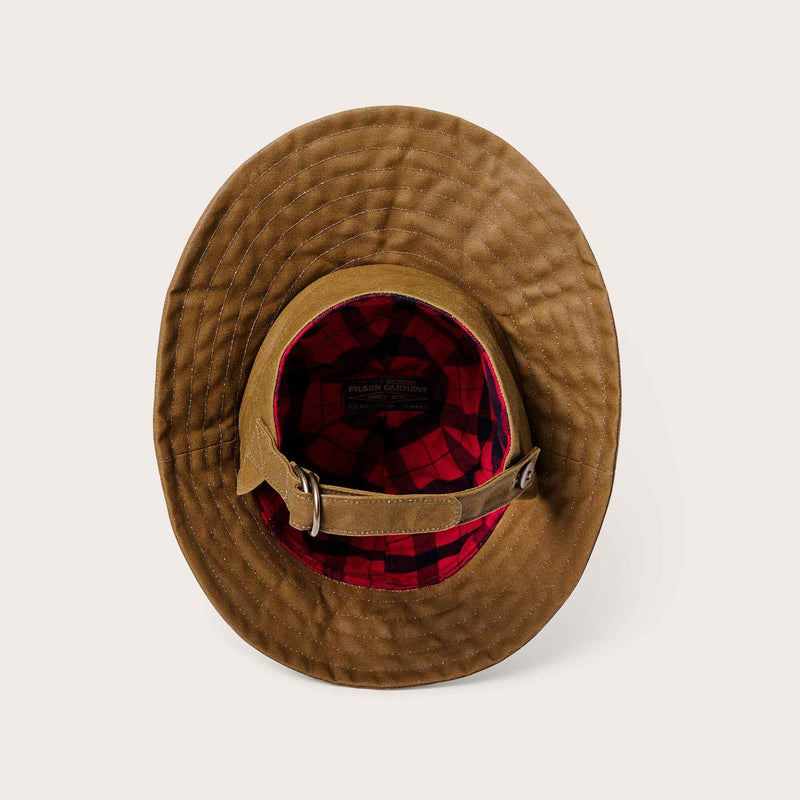 Tin cloth sou'wester hat von Filson | Dark tan (Beige)