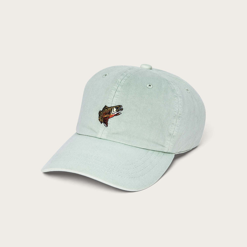 Washed low-profile logger cap par Filson | Mint / trout (Green)