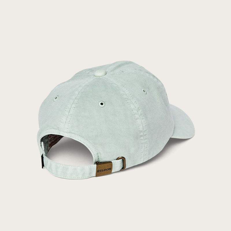 Washed low-profile logger cap par Filson | Mint / trout (Green)