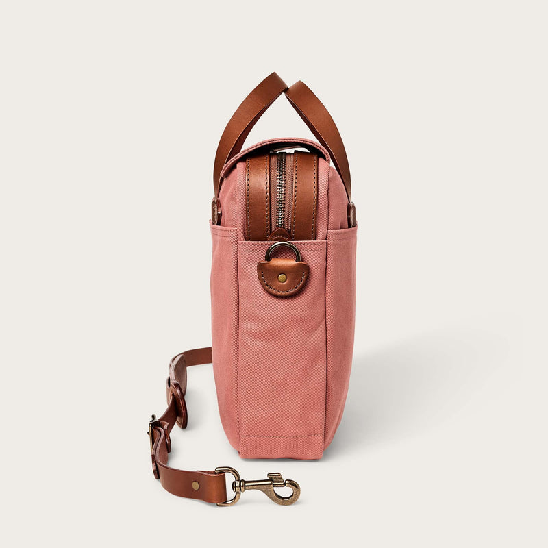Rugged twill original briefcase par Filson | Cedar red (Red)
