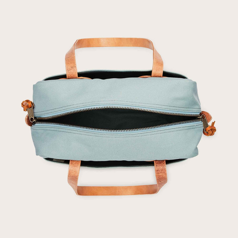Rugged twill tote bag with zipper by Filson | Lake green (Green)
