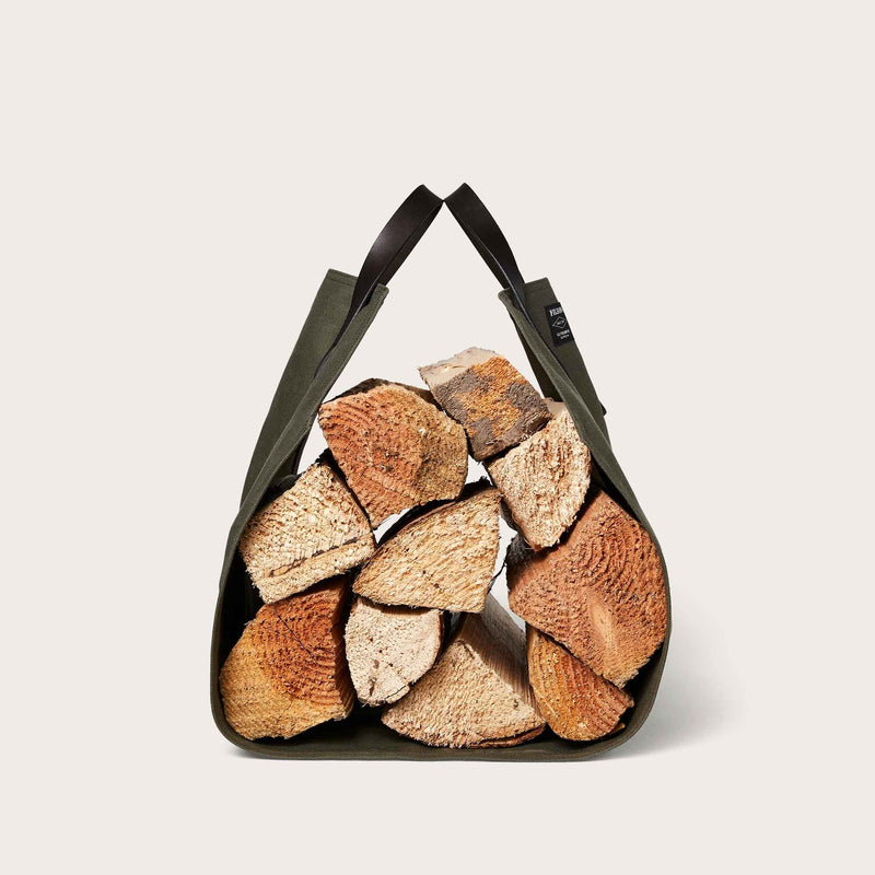 Rugged twill log carrier par Filson | Otter green (Green)