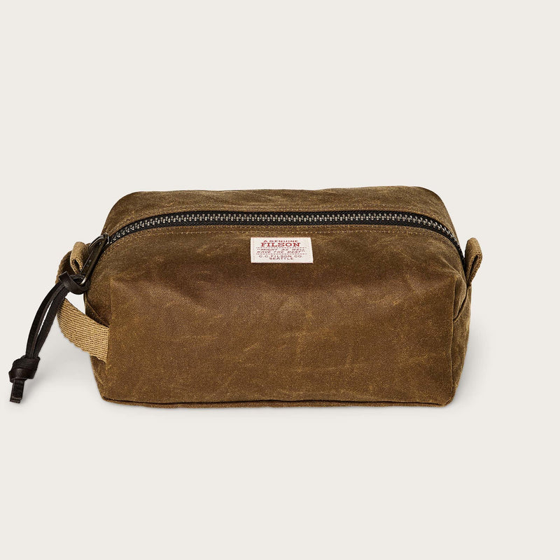 Tin cloth travel kit von Filson | Dark tan (Beige)