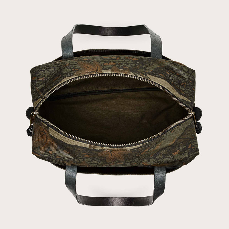 Rugged twill tote bag with zipper di Filson | Maple bark camo (Beige)