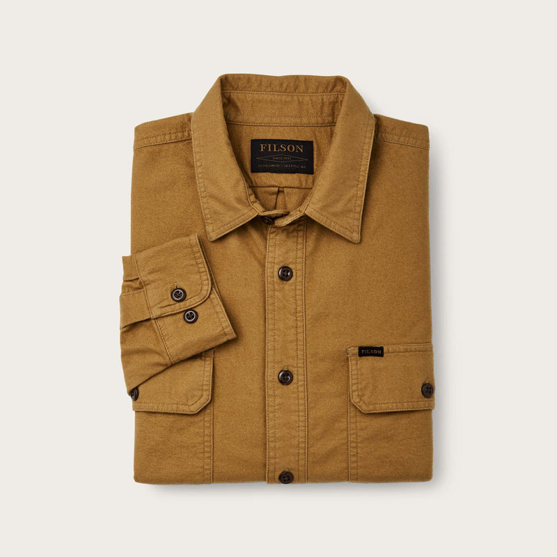 Field flannel shirt par Filson | Nubuck tan (Beige)