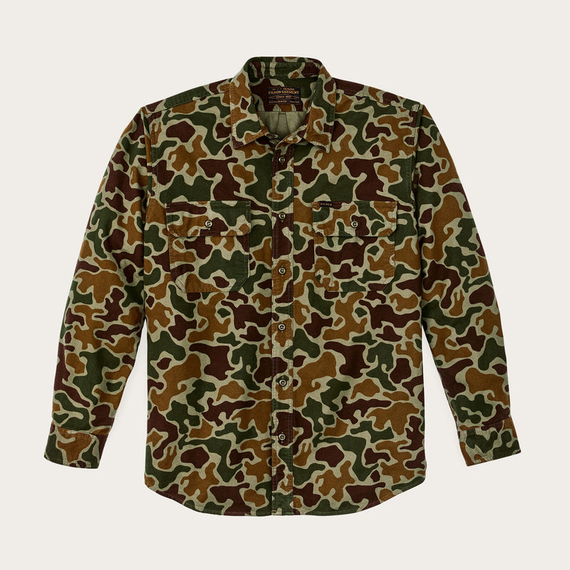 Field flannel shirt von Filson | Frog camo (Green)