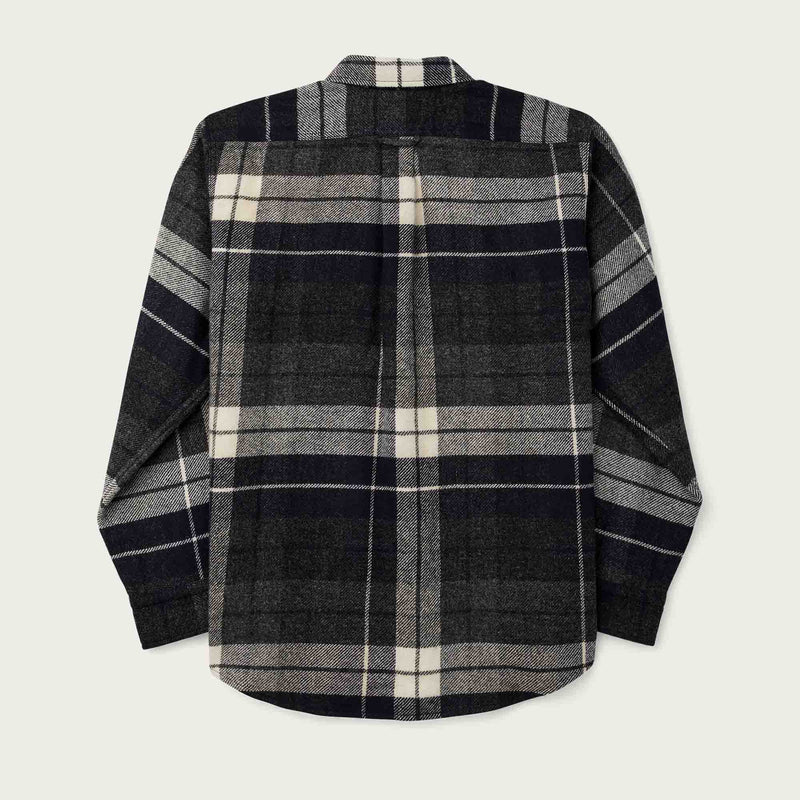 Northwest wool shirt par Filson | Navy blue heather plaid (Blue)