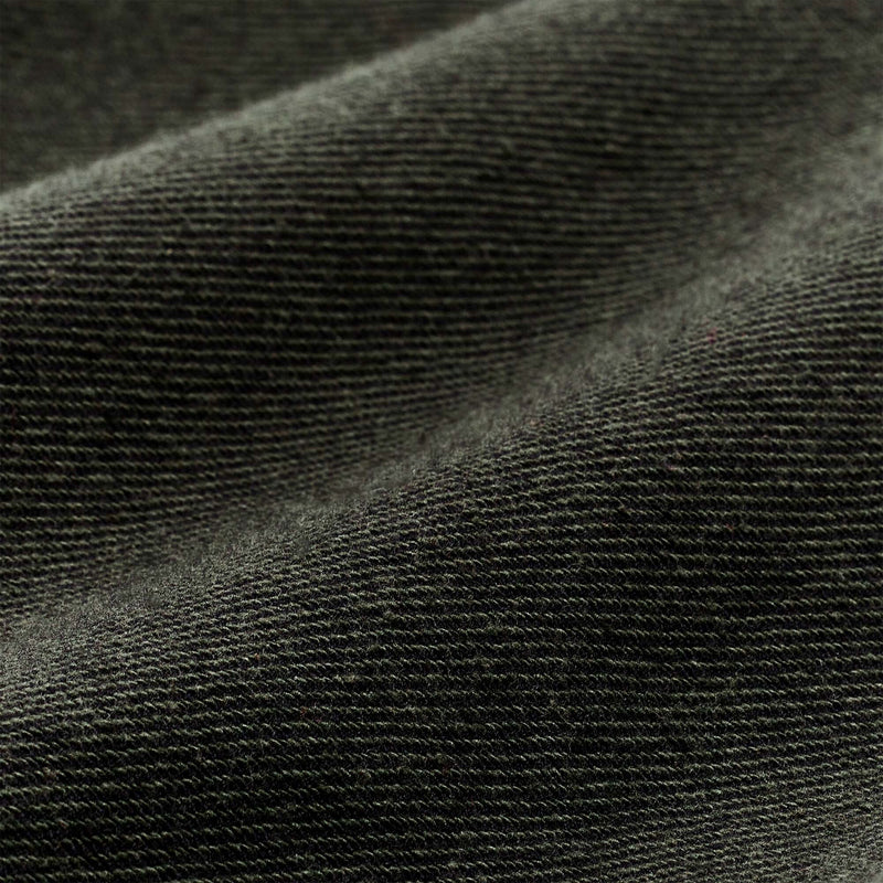 Vintage flannel quarter zip shirt par Filson | Olive / faded black (Green)
