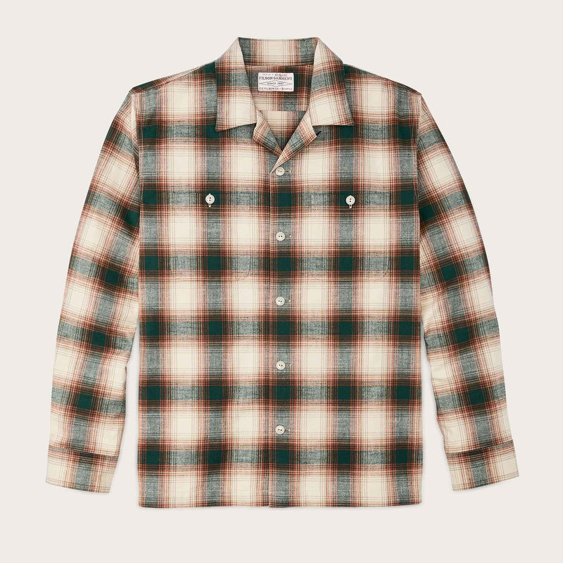 Elk heights camp shirt di Filson | Rust / pine grove plaid (Multicolour)