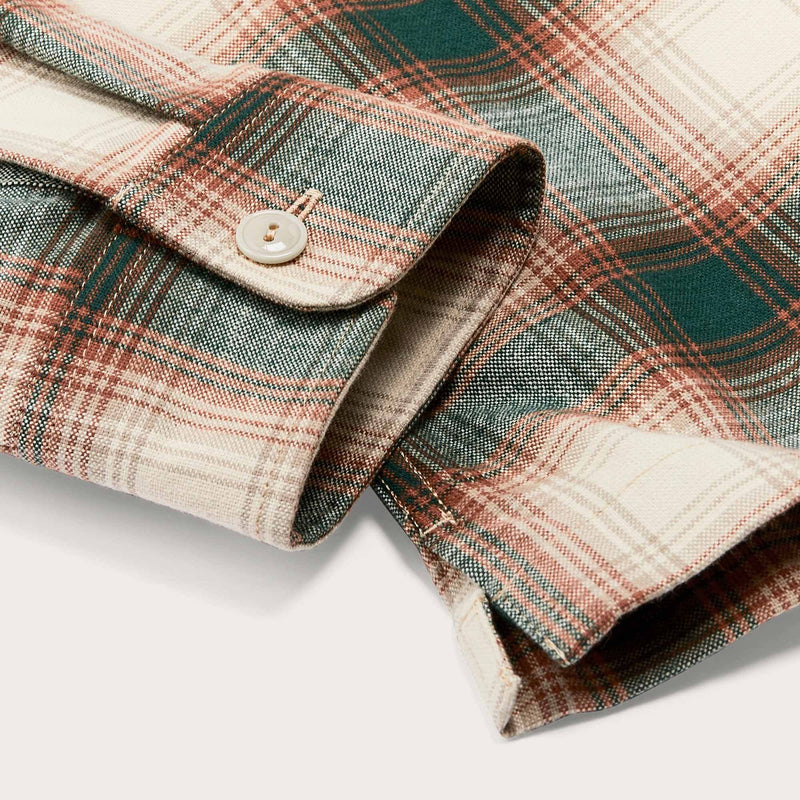 Elk heights camp shirt di Filson | Rust / pine grove plaid (Multicolour)
