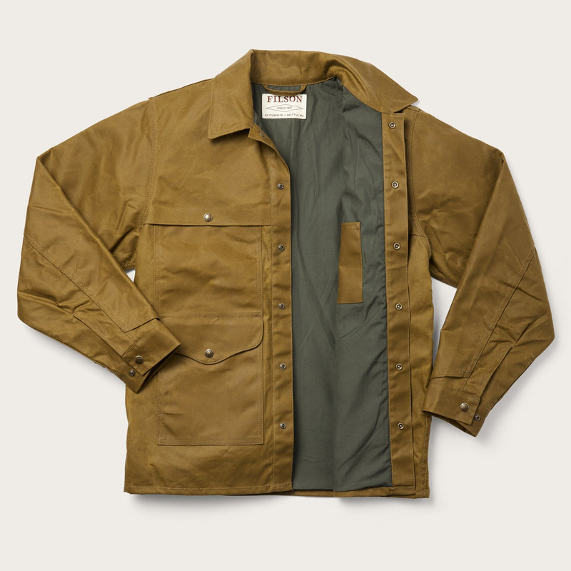 Lined tin cloth cruiser jacket di Filson | Dark tan (Beige)