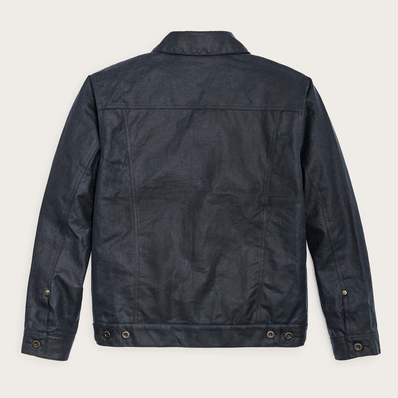 Short lined cruiser jacket aus tin cloth von Filson | Service blue (Blue)