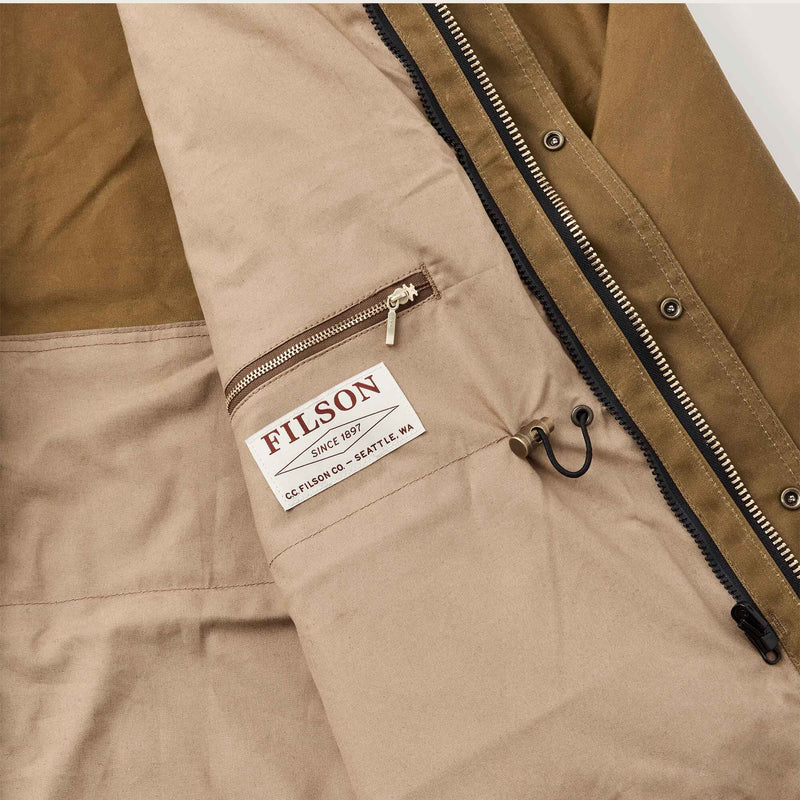 Tin cloth field jacket von Filson | Dark tan (Beige)