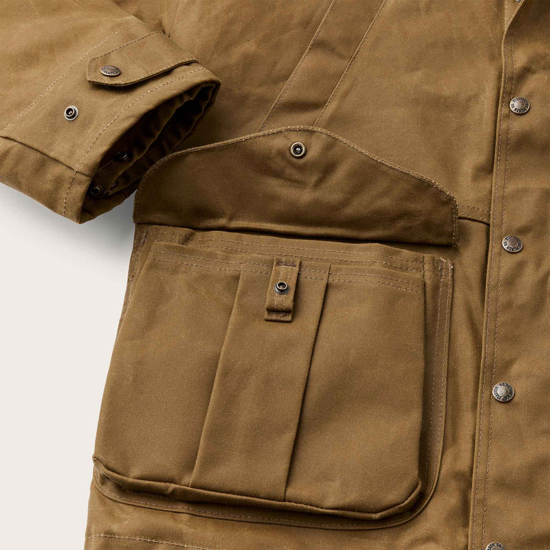 Tin cloth field jacket von Filson | Dark tan (Beige)