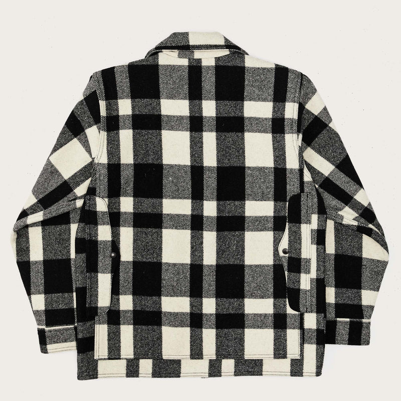 Mackinaw wool cruiser jacket von Filson | Natural / black heritage plaid (Multicolour)