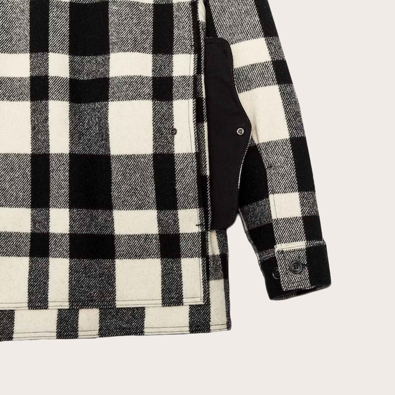 Mackinaw wool cruiser jacket von Filson | Natural / black heritage plaid (Multicolour)