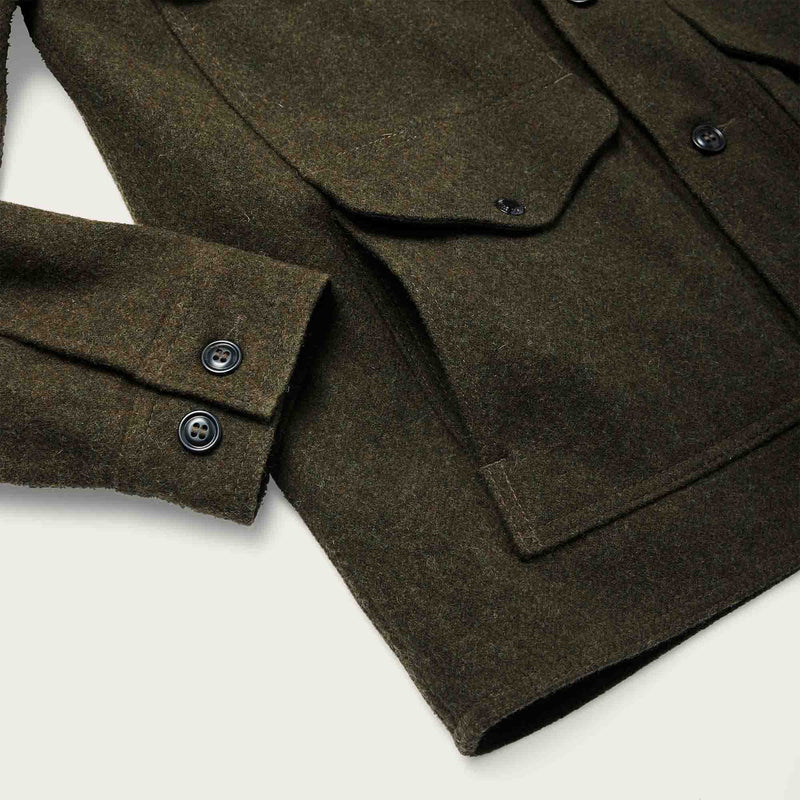 Mackinaw wool cruiser jacket par Filson | Forest green (Green)