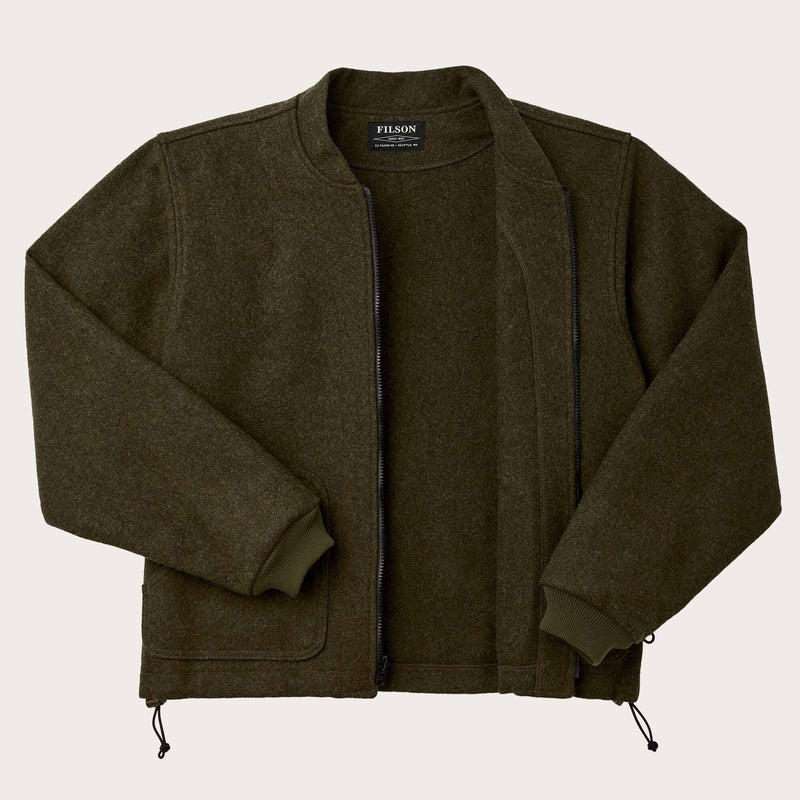 Mackinaw wool jacket liner par Filson | Forest green (Green)